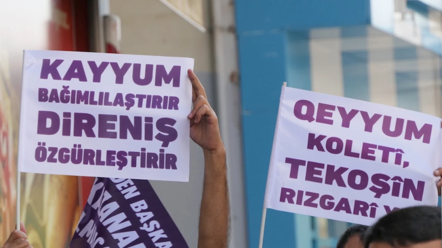 Kayyım protestosu