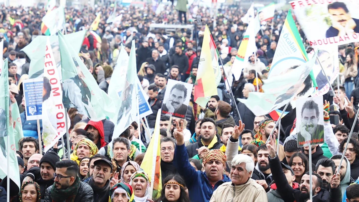 Öcalana özgürlük eylemi/Köln-foto:Erkan GÜLBAHÇE