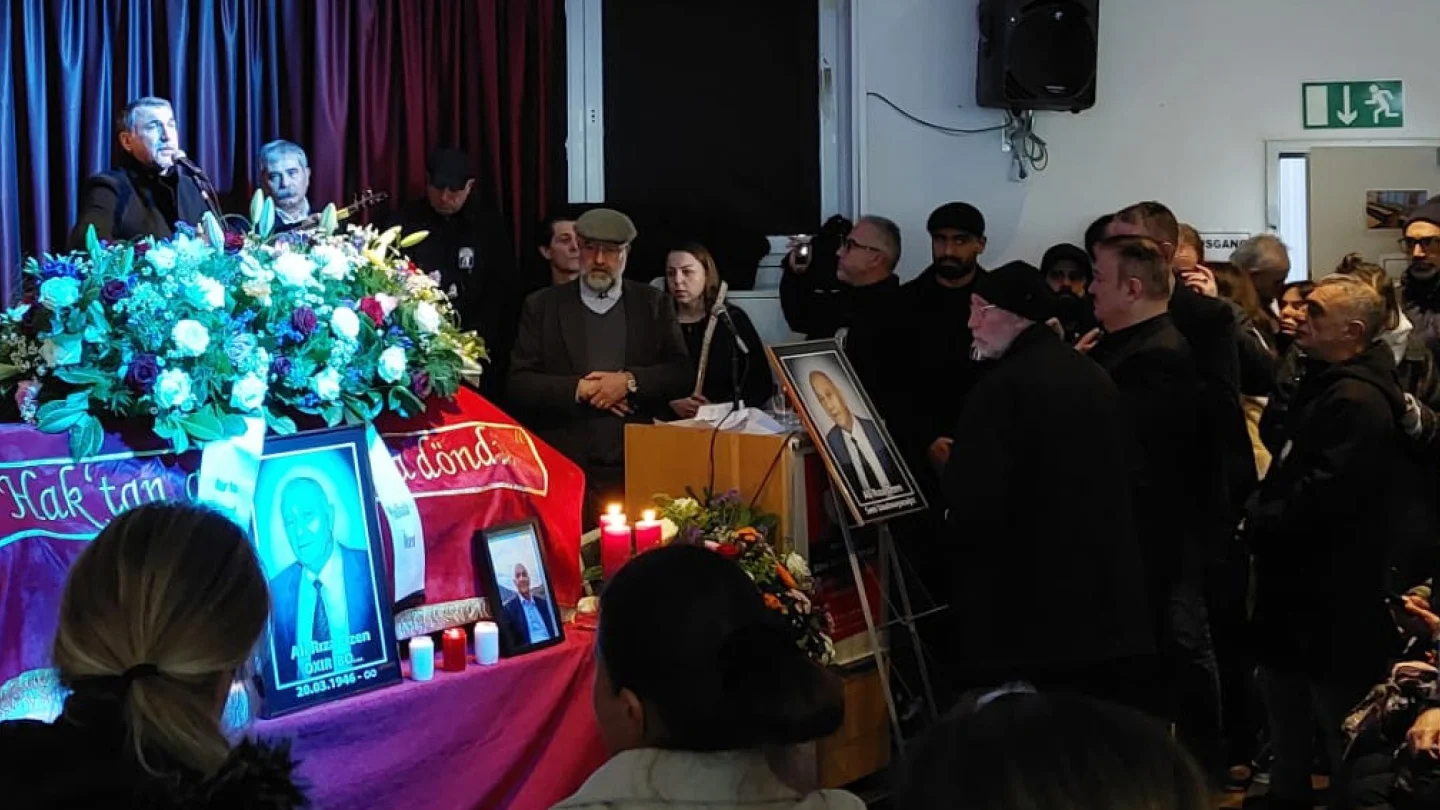 Ali Rıza Özen, cenaze merasimi