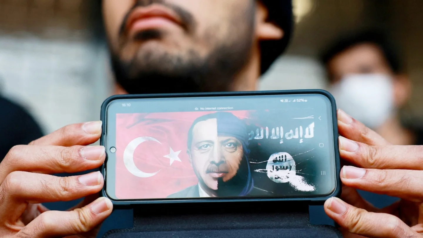 Erdoğan protesto / foto:AFP