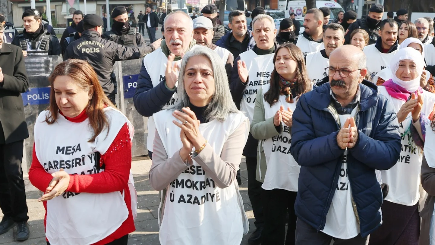 DBP, “özgürlük ve çözüm" yürüyüşü 