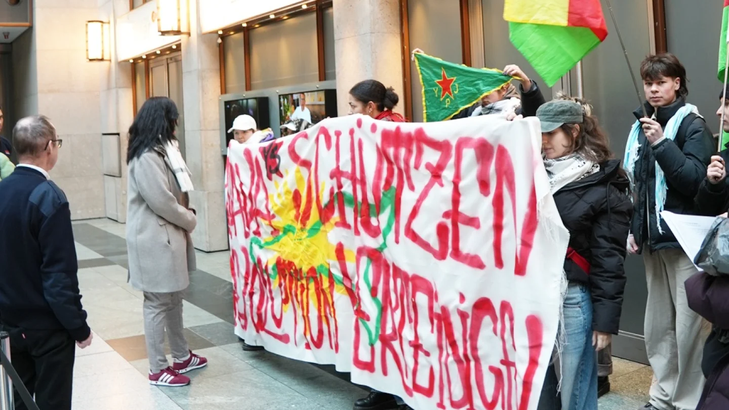 Rojava'ya yönelik saldırılara tepki / Berlin