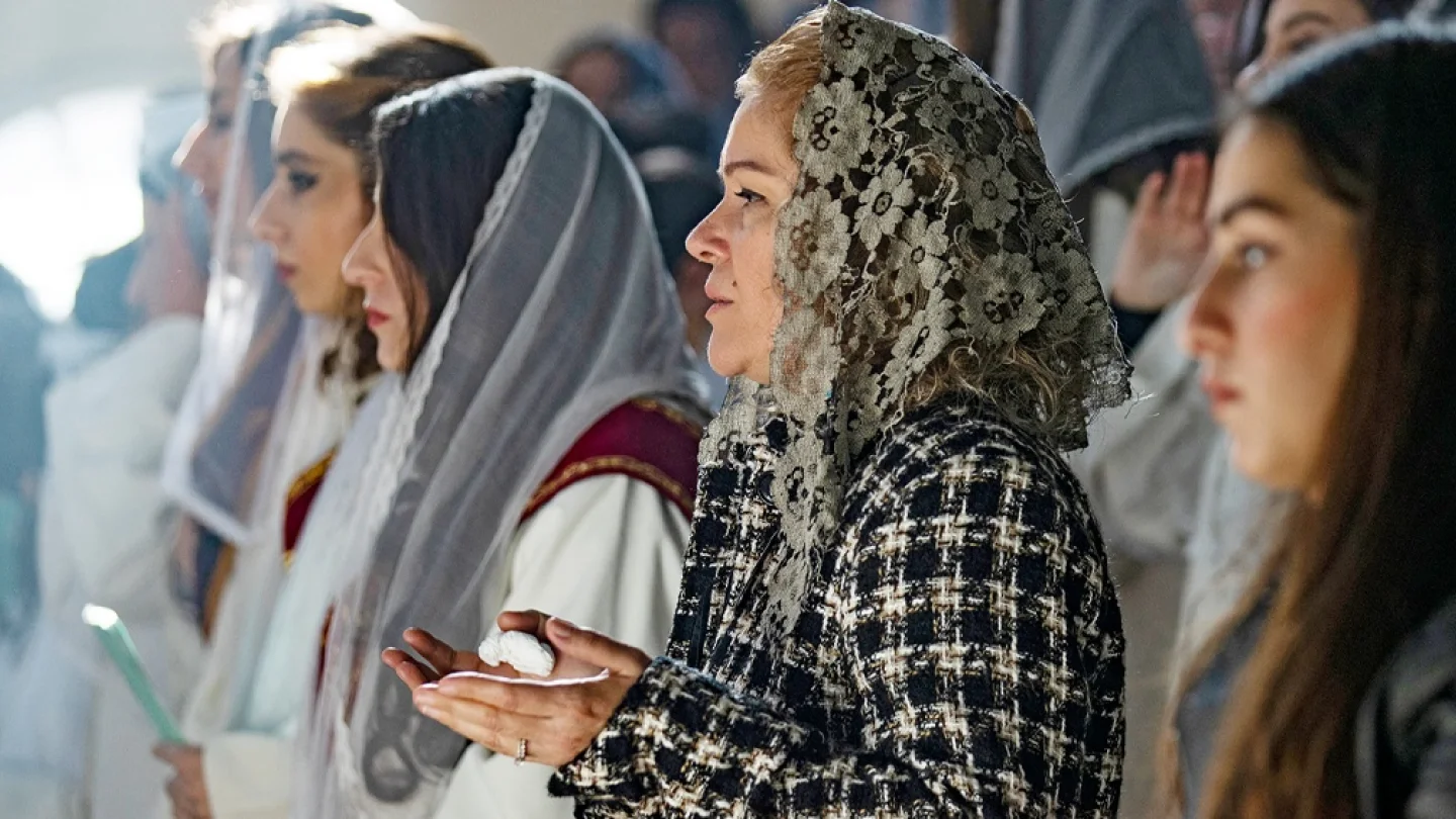 Hıristiyanlar/Rojava/foto:AFP