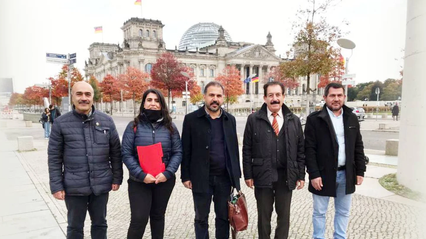 Almanya’daki Êzîdî kurumlarının temsilcileri