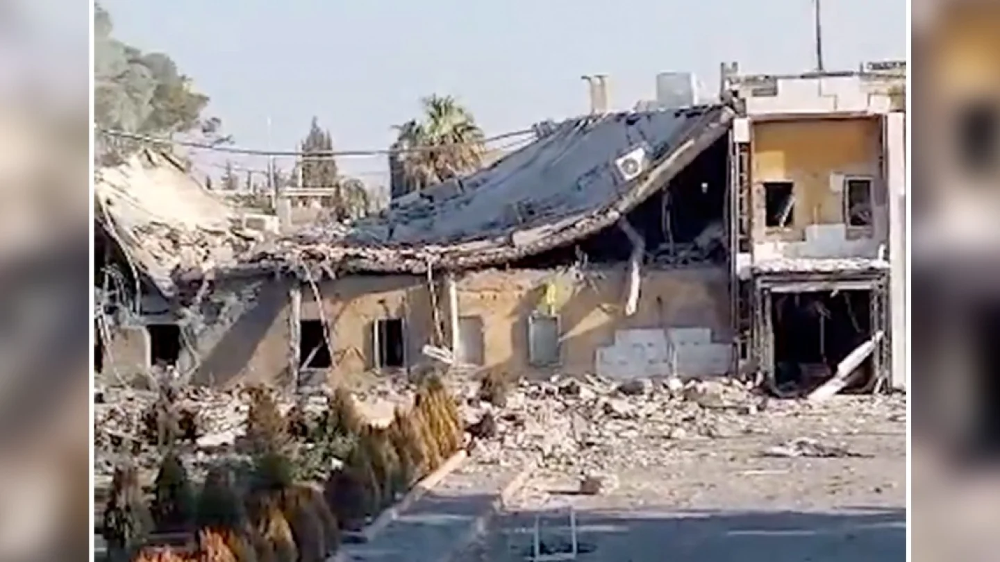 Bombalanan şeker fabrikası