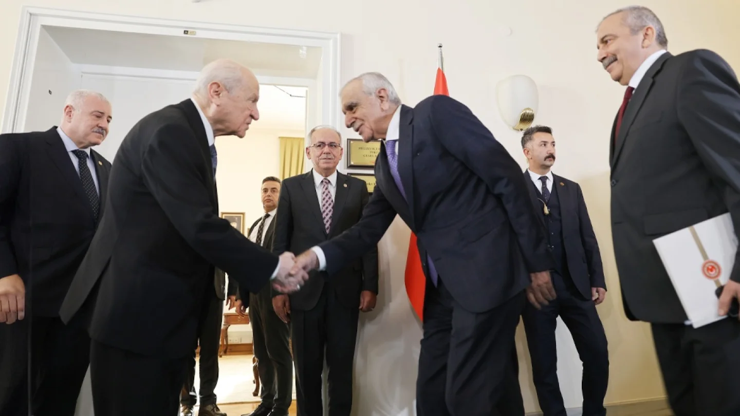 Devlet Bahçeli ve Ahmet Türk