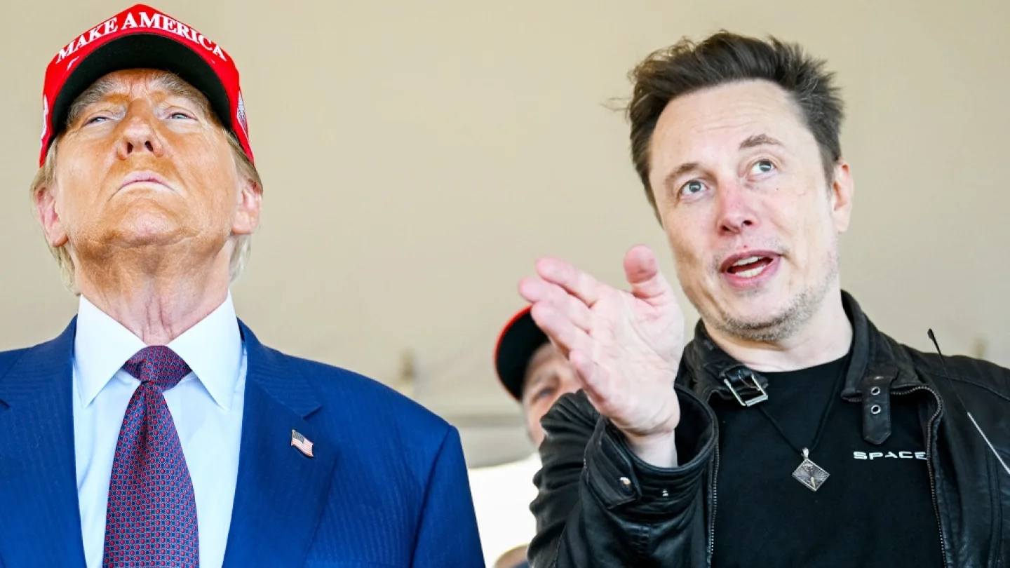 Donald Trump - Elon Musk / foto:AFP