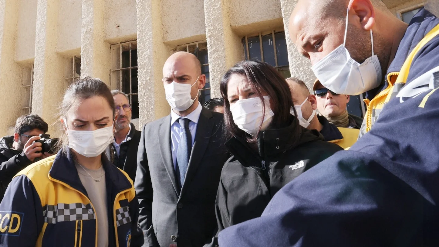 Jean-Noel Barrot ve Annalena Baerbock/ foto:AFP