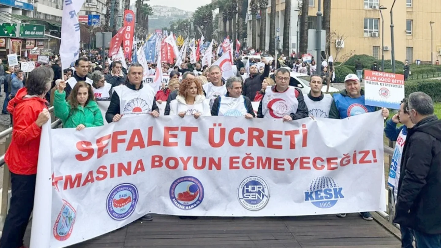 Asgari ücret eylem