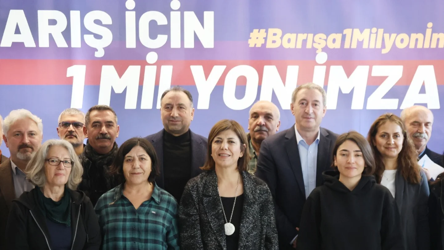 Barış için 1 milyon imza kampanyası