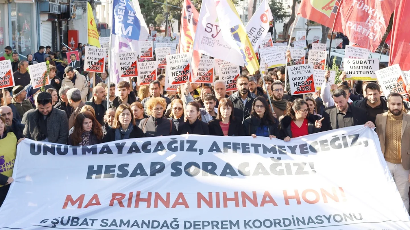 Hatay deprem anma