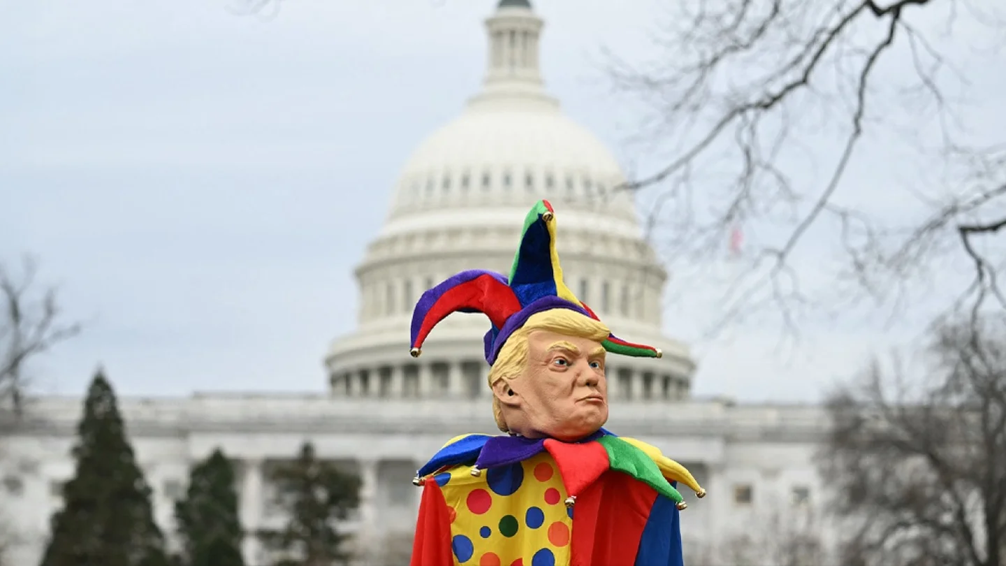Trump protesto/foto:AFP