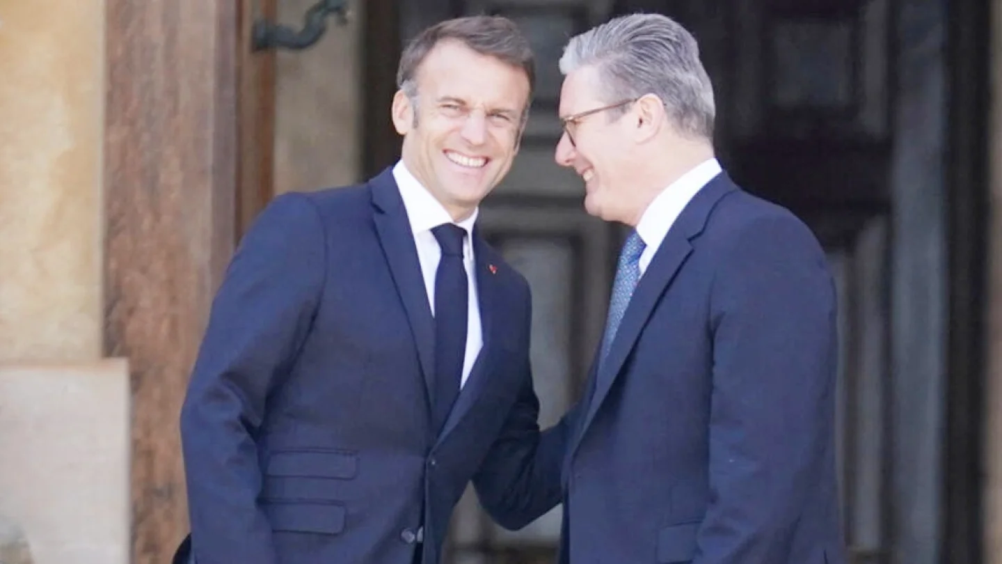 Macron ve Starmer