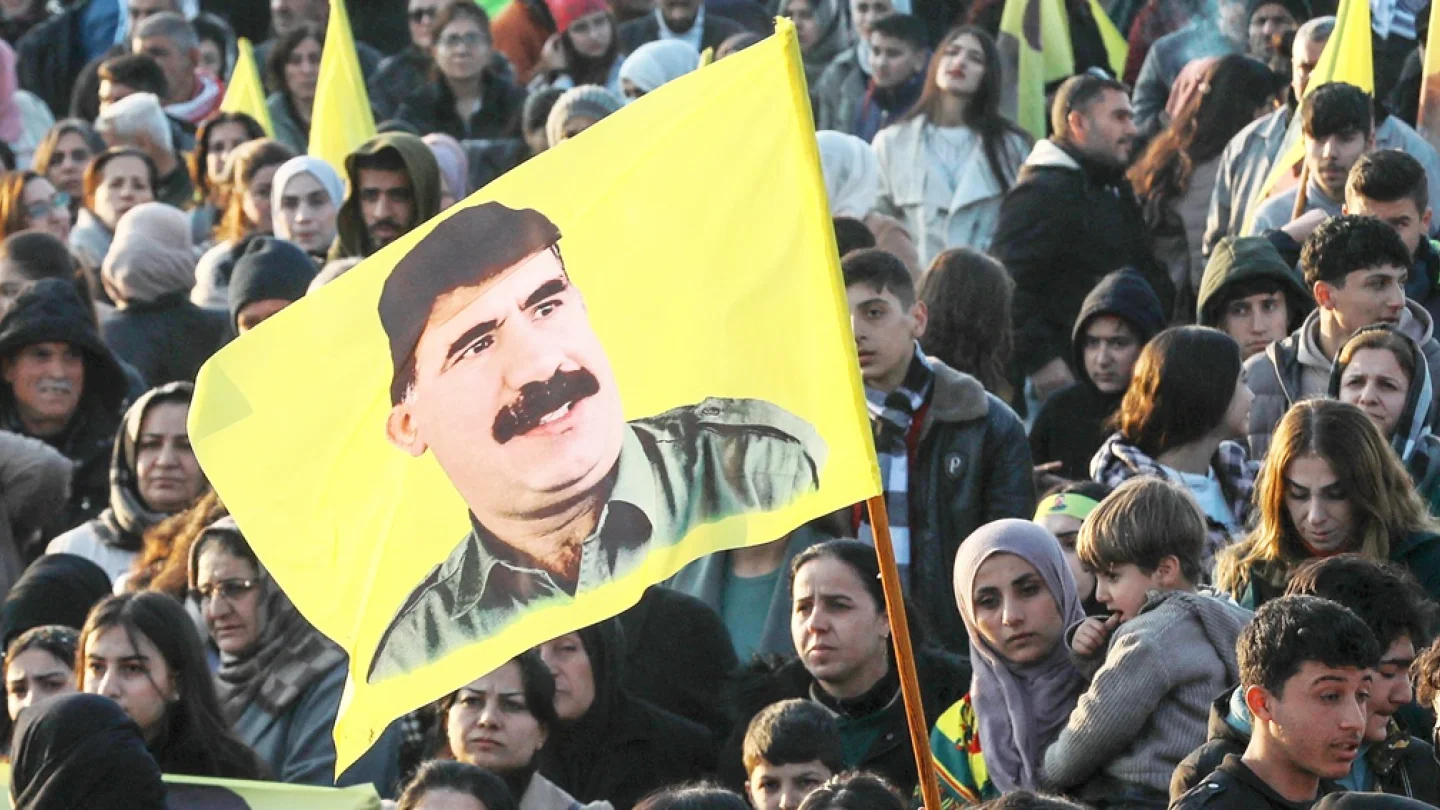 Öcalan'a özgürlük/foto:AFP