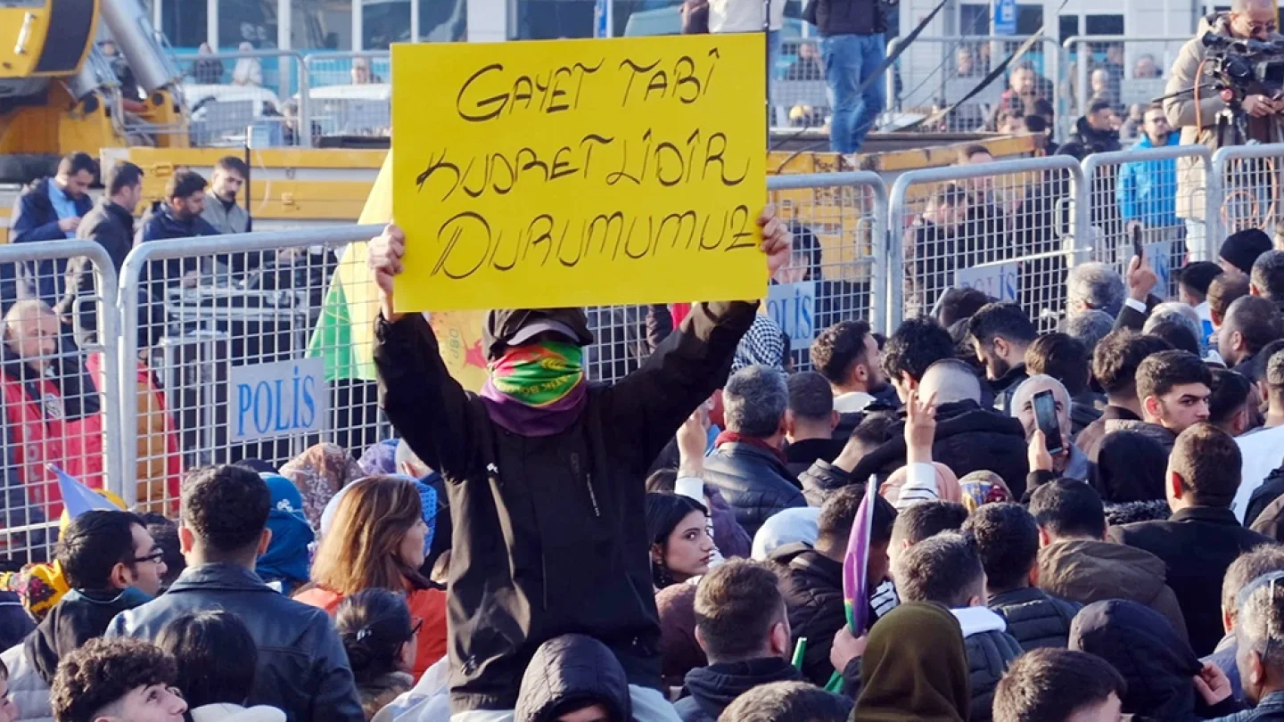 Öcalan'a özgürlük/foto:Bianet