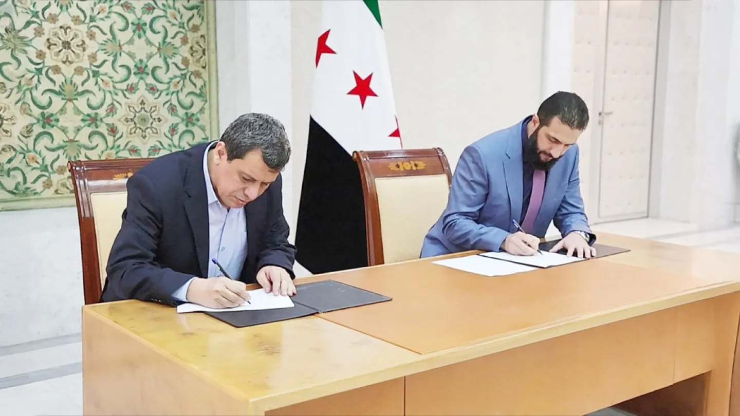 Mazlum Ebdî ve Ahmed Şara