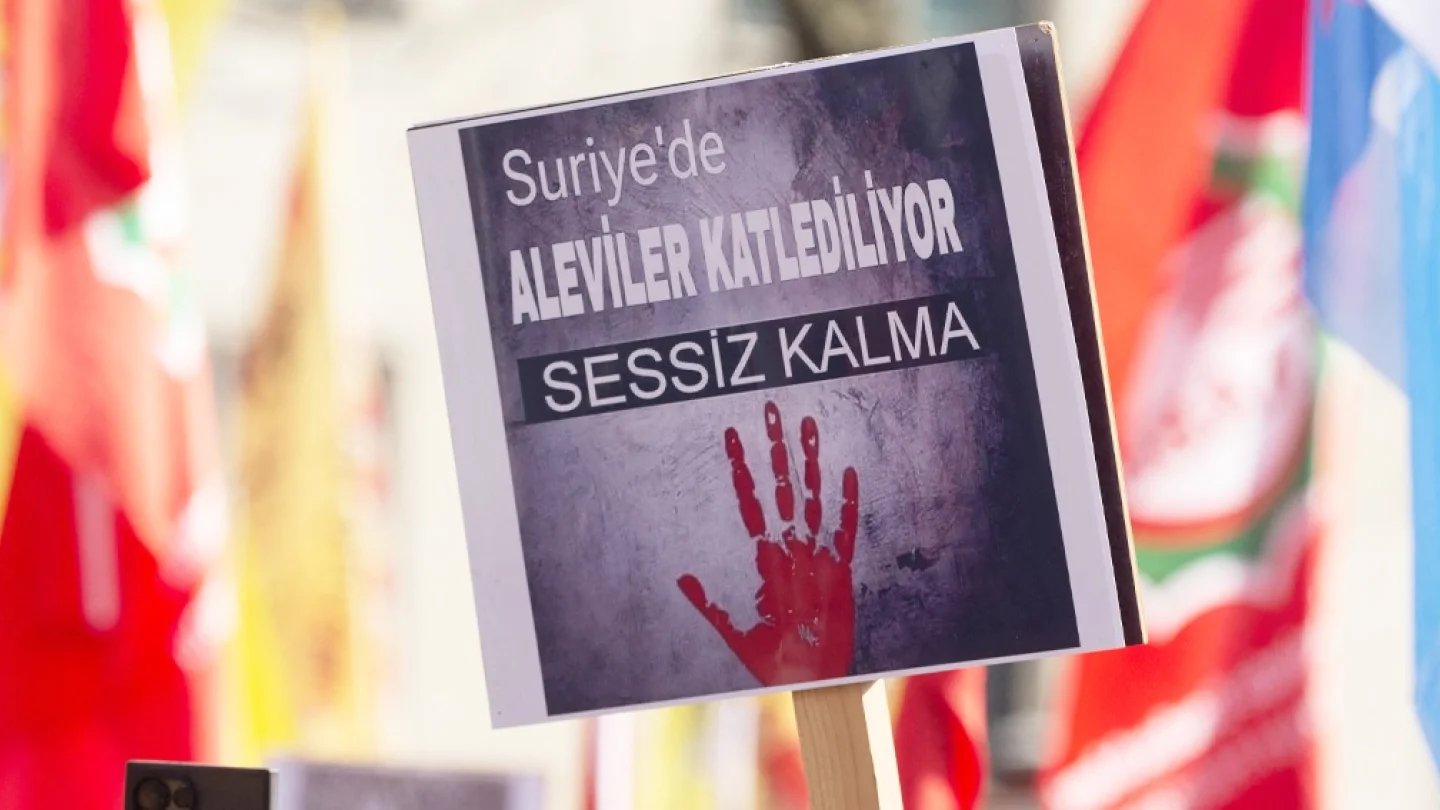 Alevi katliamına karşı eylem / foto:AFP