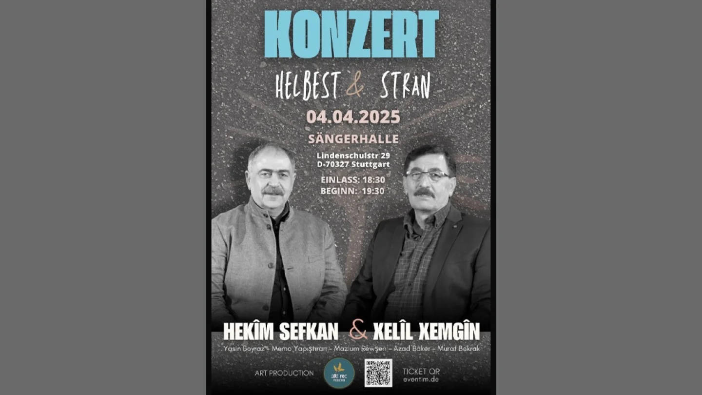  Xelîl Xemgîn ile Hekîm Sefkan konser