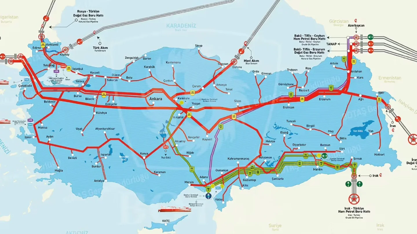 Türkiye doğalgaz rezervi