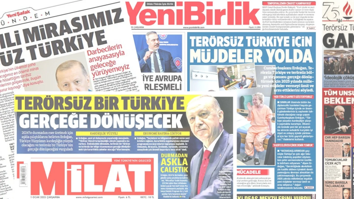 gazete manşetleri