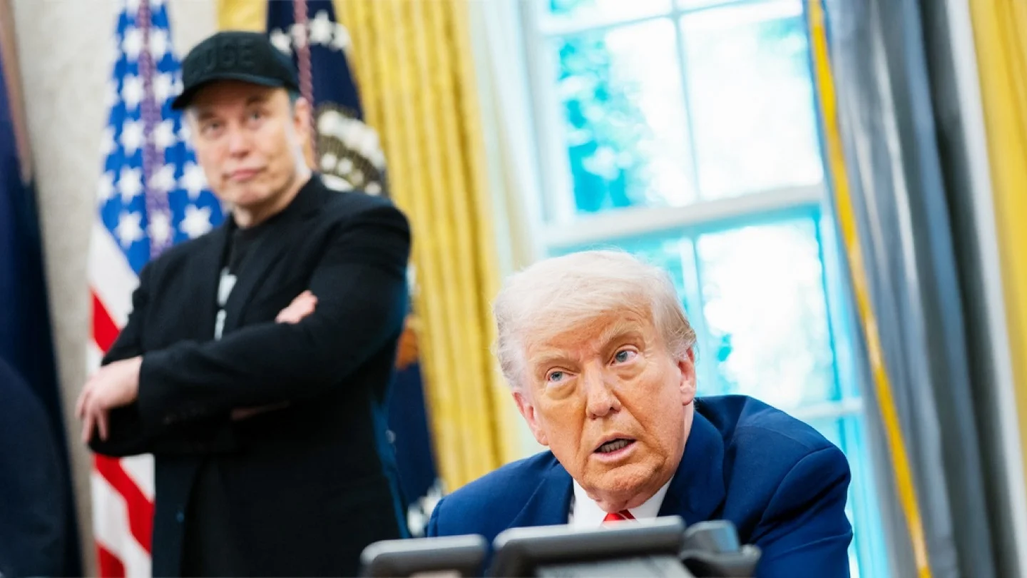 Elon Musk ve Donald Trump / foto:AFP
