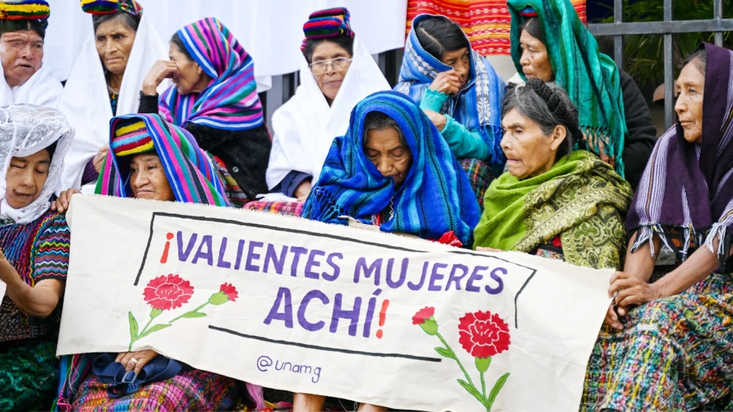 Guatemala kadınlar / foto:AFP