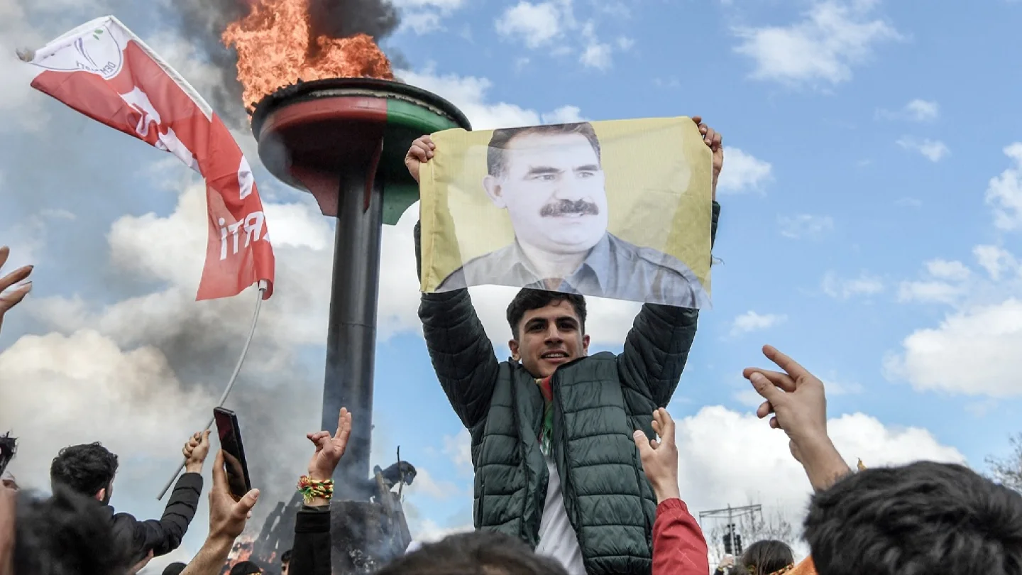 Öcalan'a özgürlük/foto:AFP