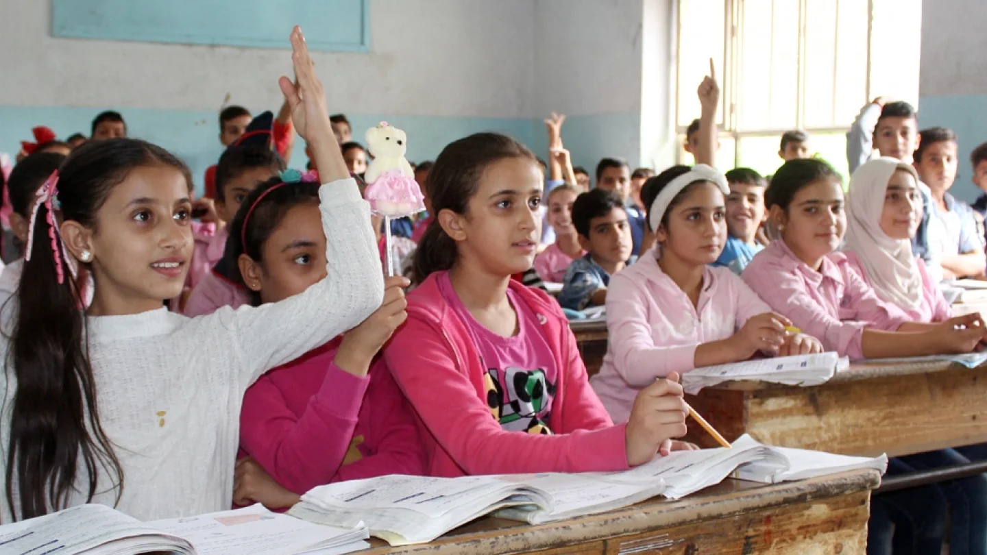 Rojava eğitim / foto:AFP