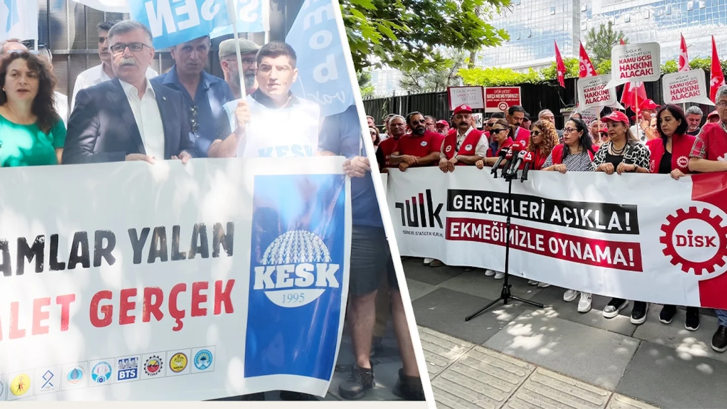 KESK ve DİSK enflasyon açıklama