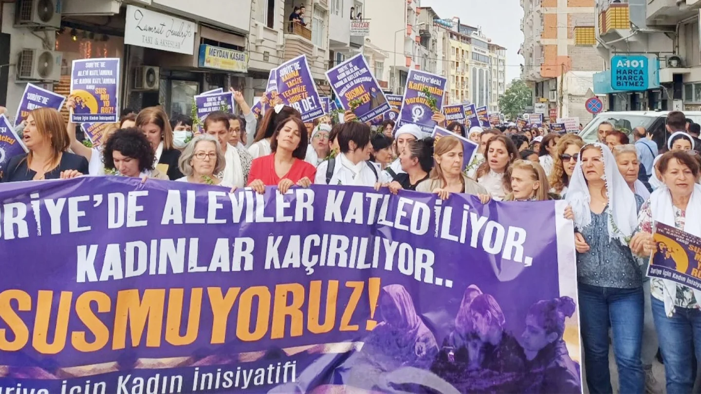 Alevi kadınlar eylem