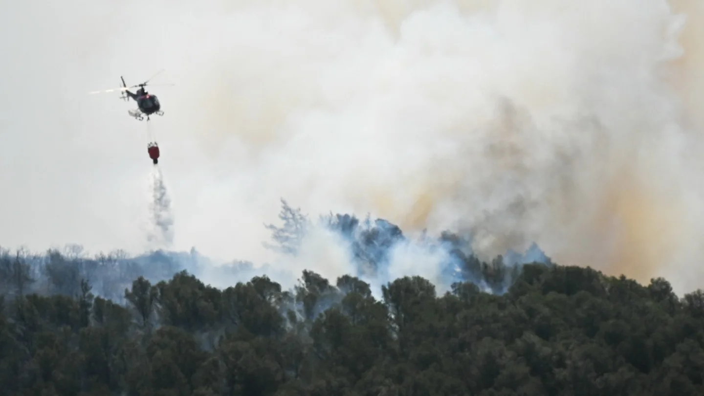 Fransa yangın / foto:AFP