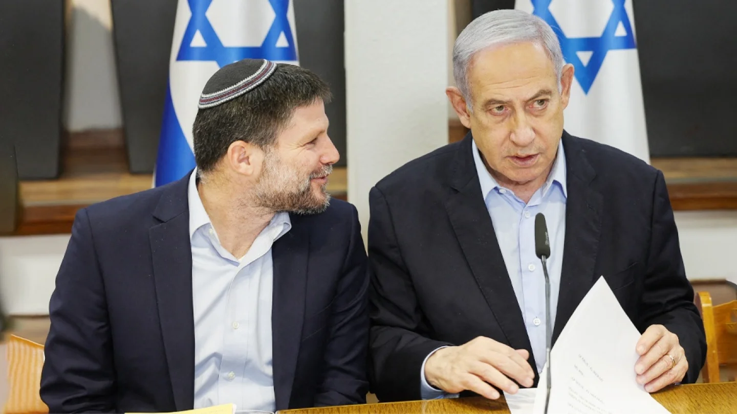 Bezalel Smotrich ve Binyamin Netanyahu / foto:AFP