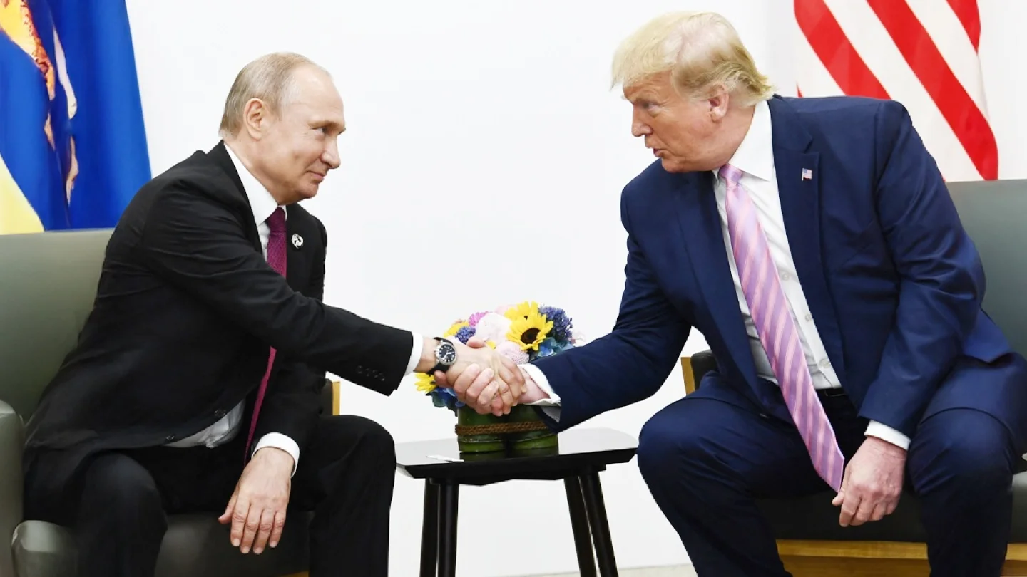 Vilademir Putin ve Donald Trump / foto:AFP