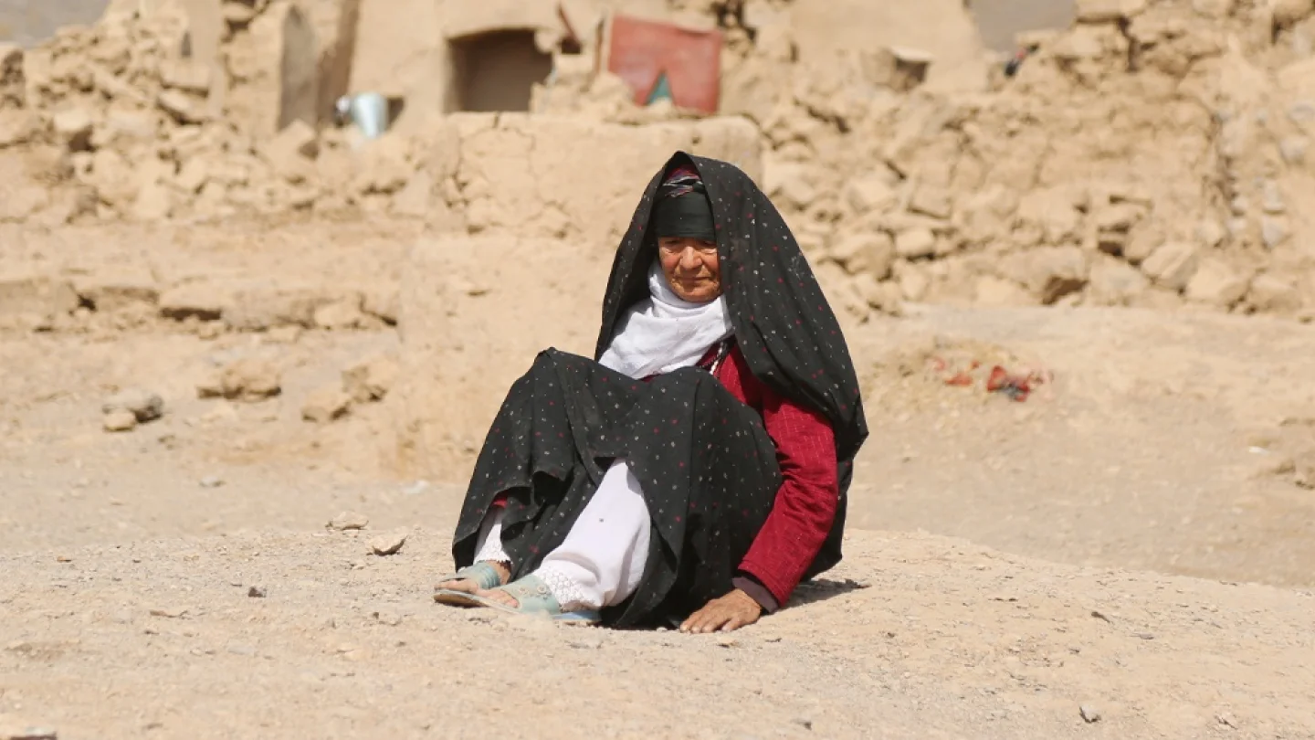 Afganistan deprem / foto:AFP