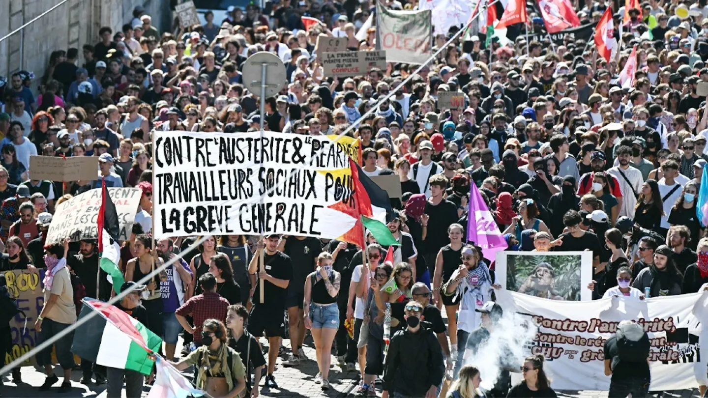 Fransa eylemler / foto:AFP