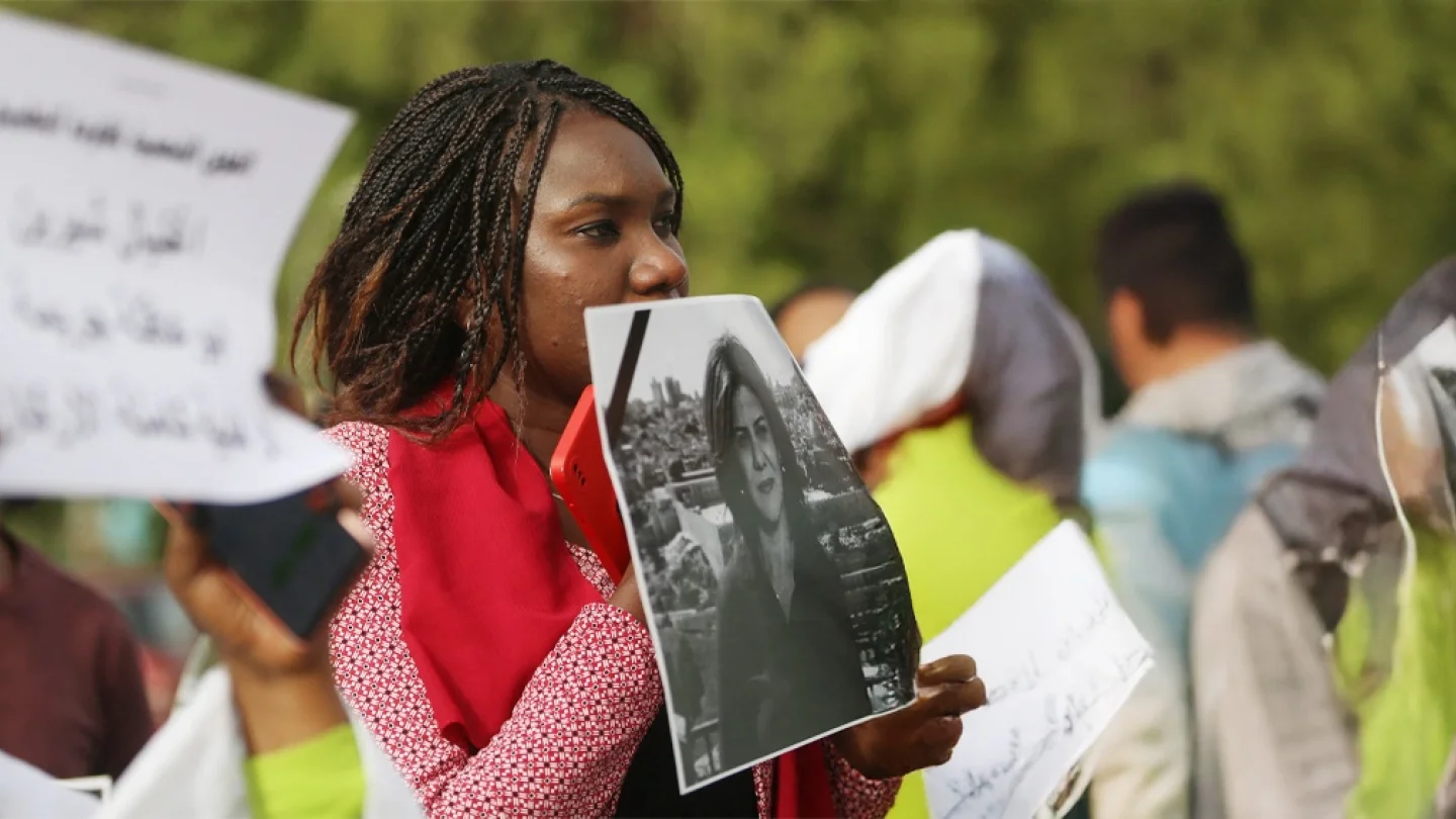 Sudan gazeteciler / foto:AFP