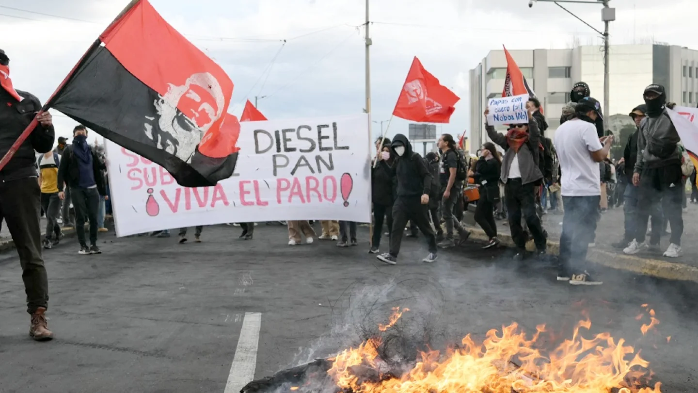Ekvador protesto / foto:AFP