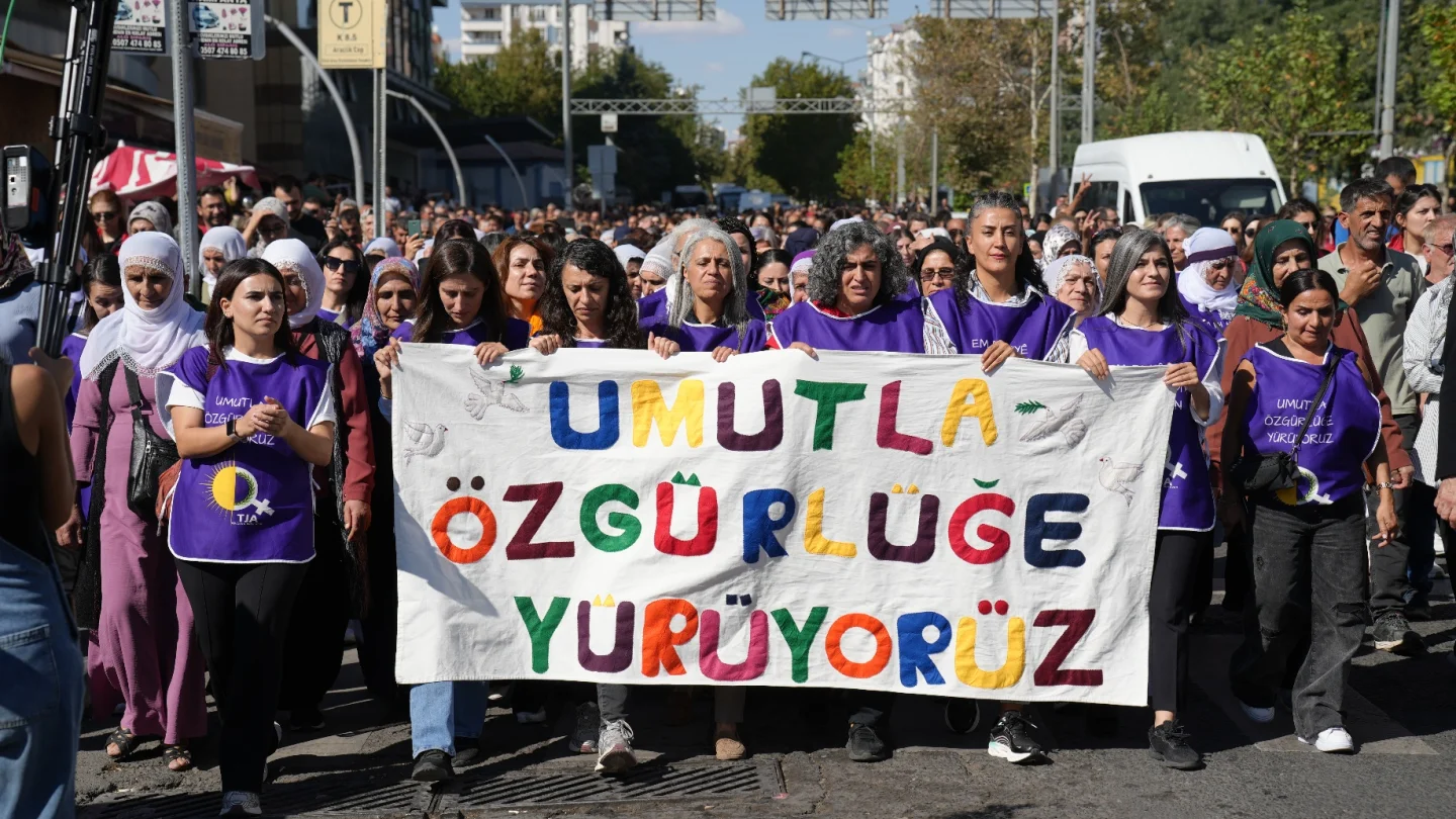 TJA, “Umutla Özgürlüğe Yürüyoruz” /foto: Medine MAMEDOĞLU