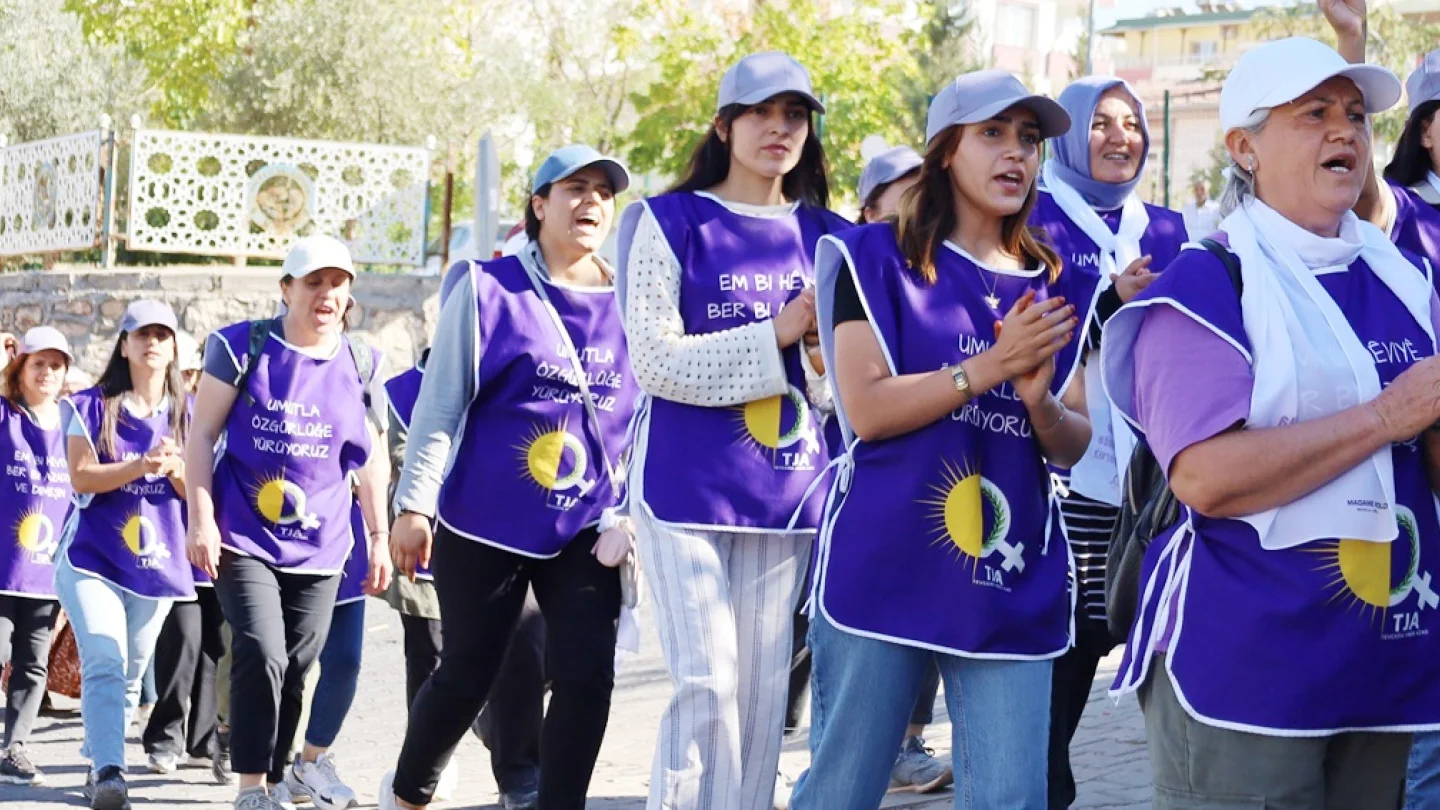  TJA, “Umutla özgürlüğe yürüyoruz”
