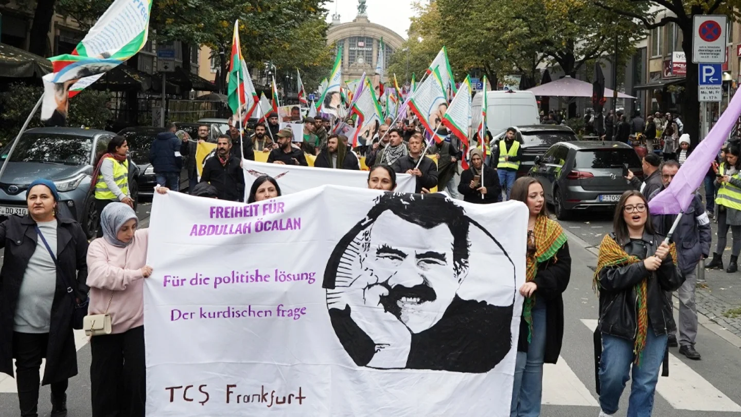 Uluslarası Komplo protesto / Frankfurt