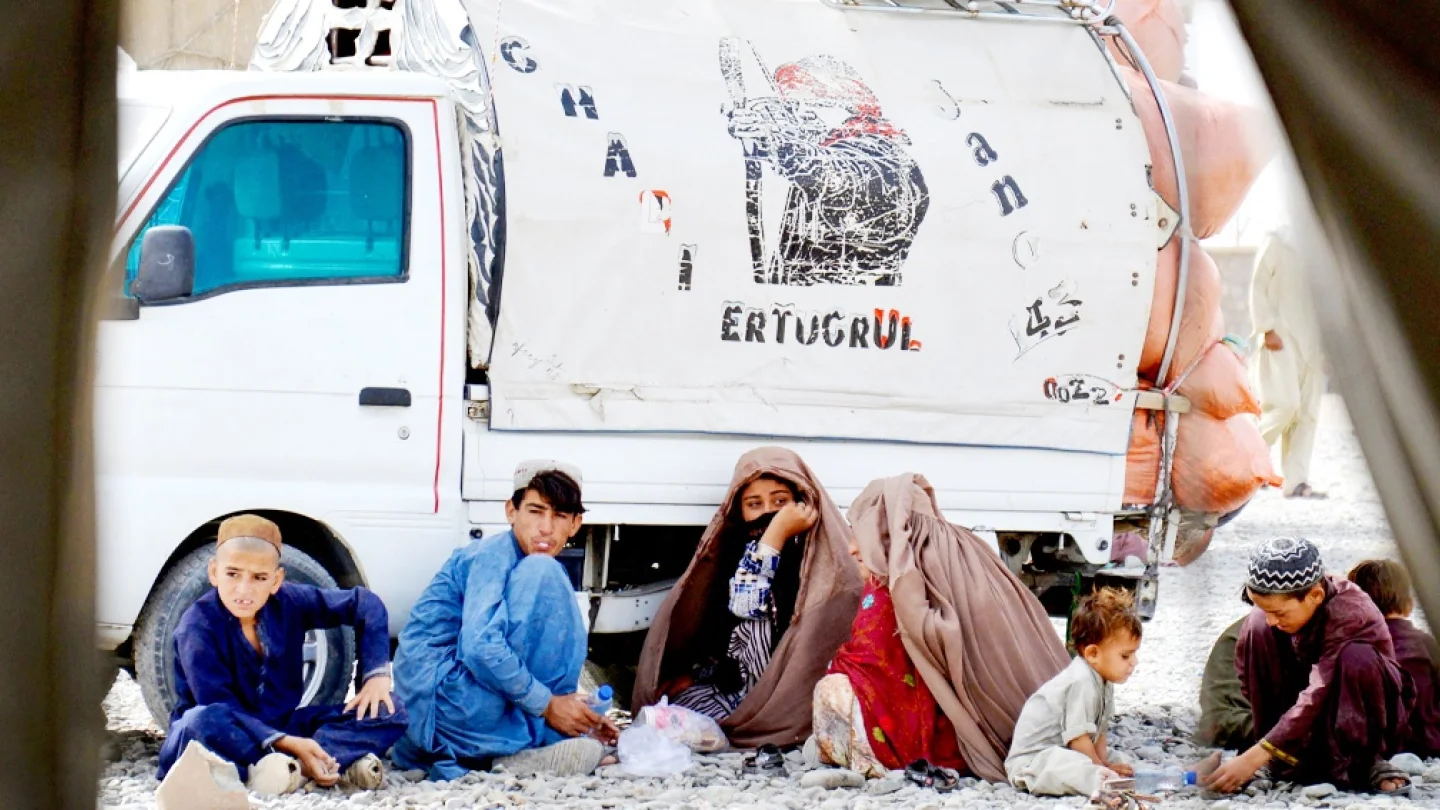 Sudanlı göçmenler/ foto:AFP