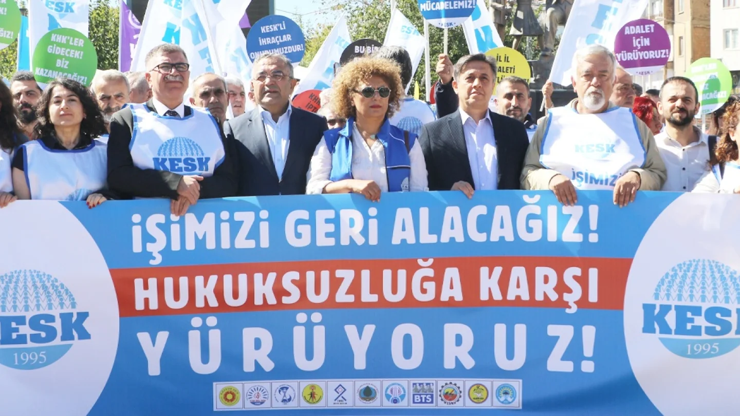 KESK eylem