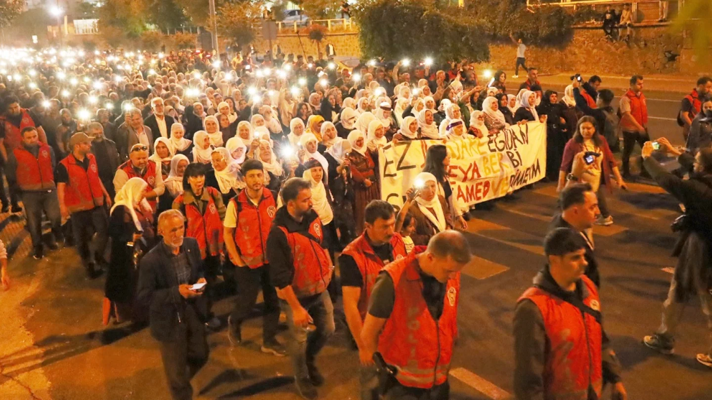 Kürt Halk Önderi Abdullah Öcalan için eylem