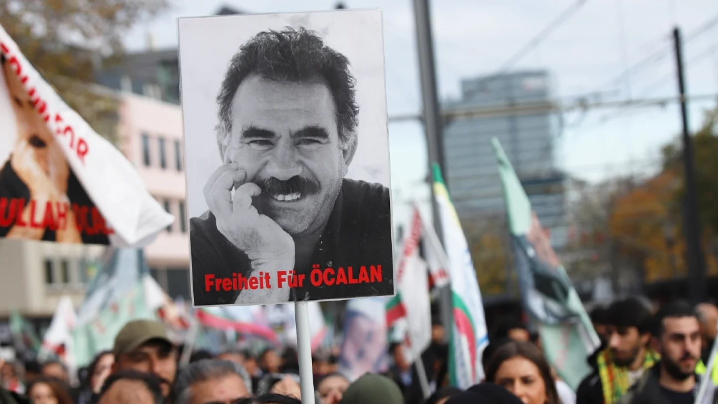 Abdullah Öcalan'a özgürlük eylemi