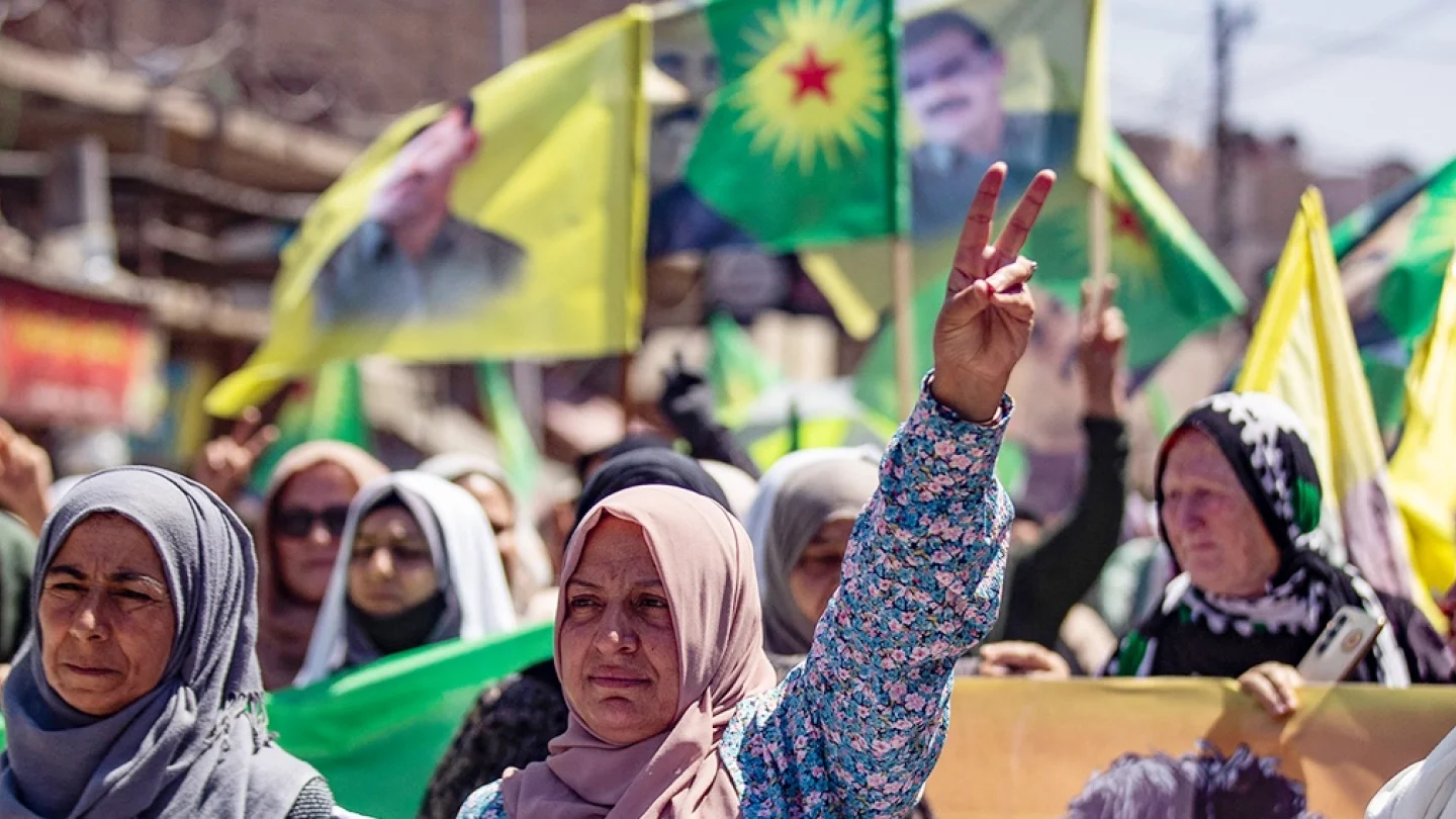 Öcalan'a özgürlük/foto:AFP