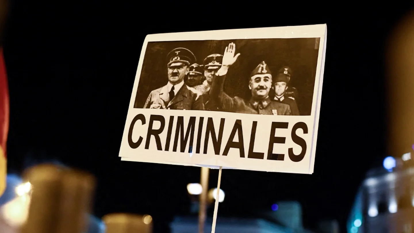 Franco protesto / foto:AFP