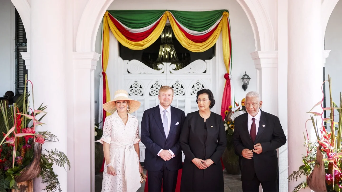 Willem-Alexander, Surinam ziyareti /foto:AFP