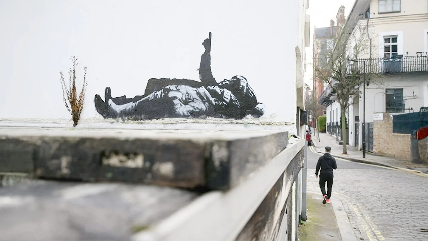 Bansky'nin duvar resimleri