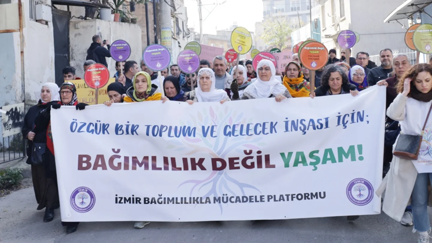 Uyuşturucu protesto