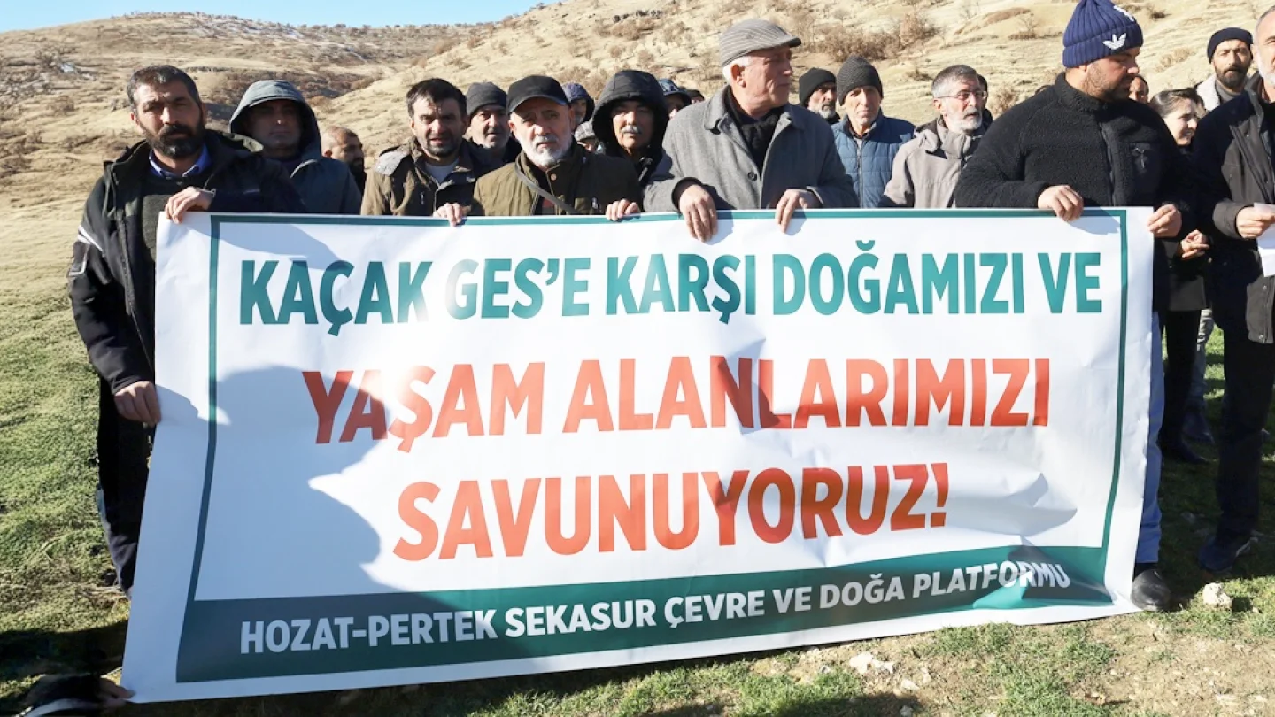 Dersîm doğa katliamı protesto